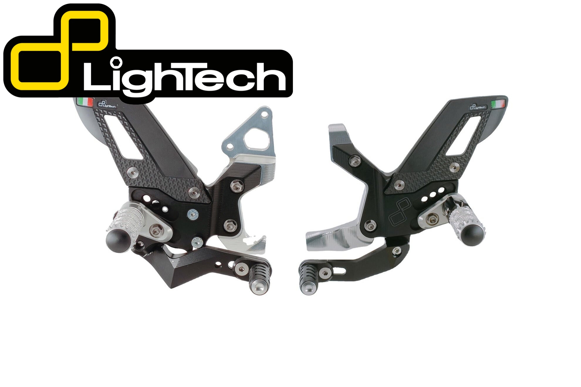 【正規輸入代理店】 LighTech - アジャスタブル ステップキット - 逆シフト - PANIGALE 899 / 1199 / 1299 '12-17 / 959 '16-20 / V2 '20-24 ステップ ドゥカティ パニガーレ899 パニガーレ959 パニガーレ1199｜iMotorcycle Japan 店