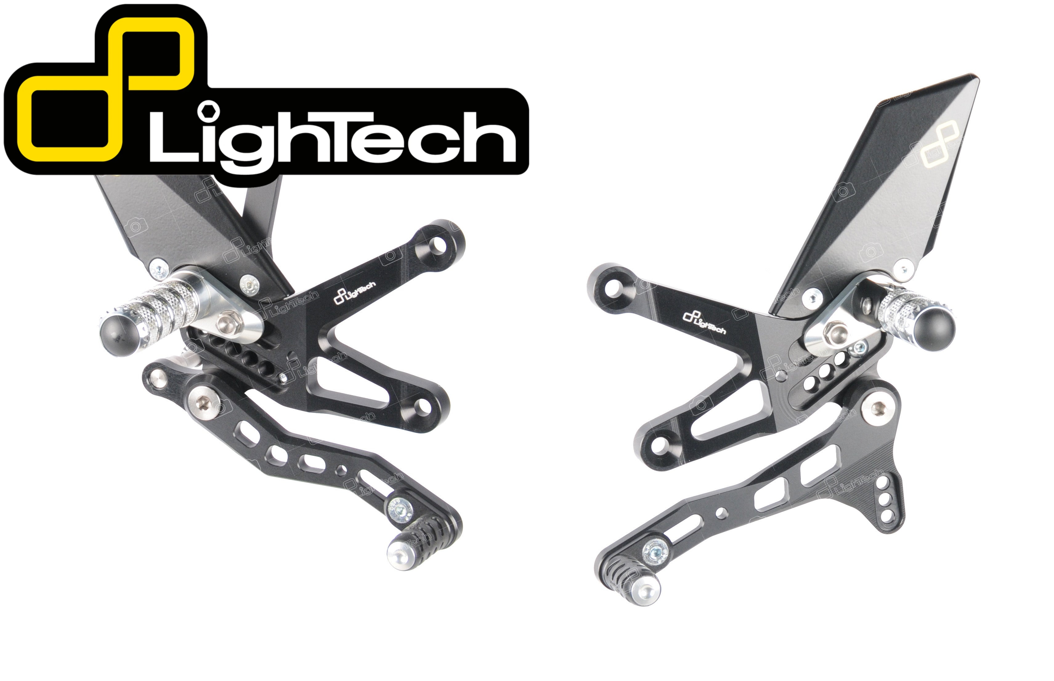 【国内在庫】 LighTech - アジャスタブル ステップキット - 正シフト - ZX-10R / SE / RR '16-20 ステップ カワサキ
