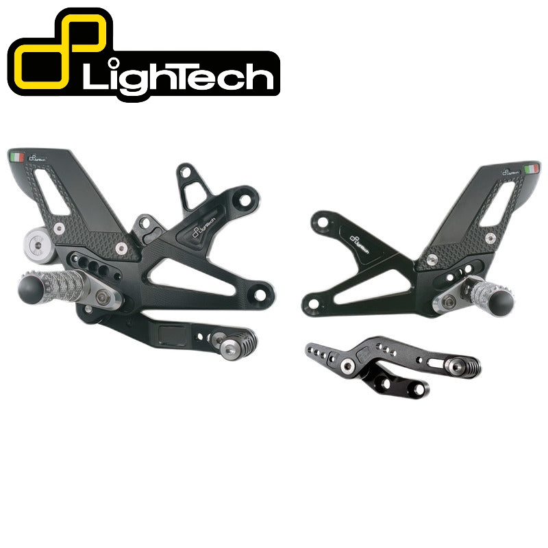 【国内在庫】 LighTech - アジャスタブル ステップキット DAYTONA / STREET TRIPLE 675 / 765 / R / RS ステップ トライアンフ デイトナ675 デイトナ765モト2リミテッドエディション