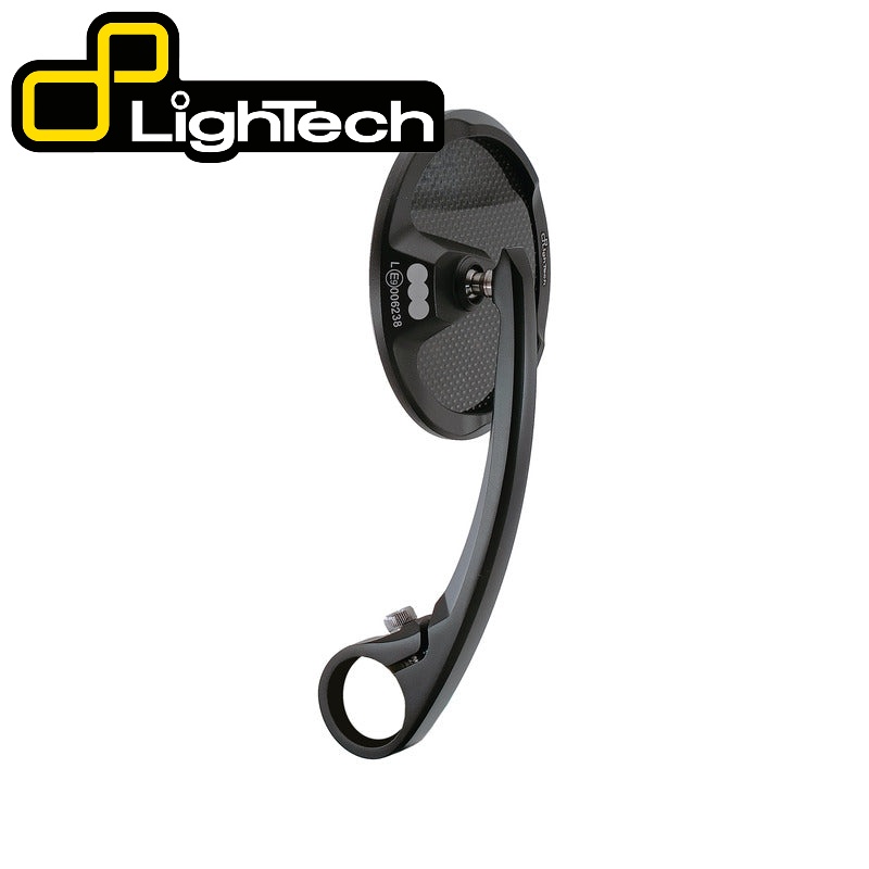 【国内在庫】 LighTech - カーボン & アルミニウムミラー バーエンドタイプ 内径13.5～18.5mm ミラー ビーエムダブリュー ホンダ CB1000ホーネット ケーティーエム 125デューク 390デューク｜iMotorcycle Japan 店
