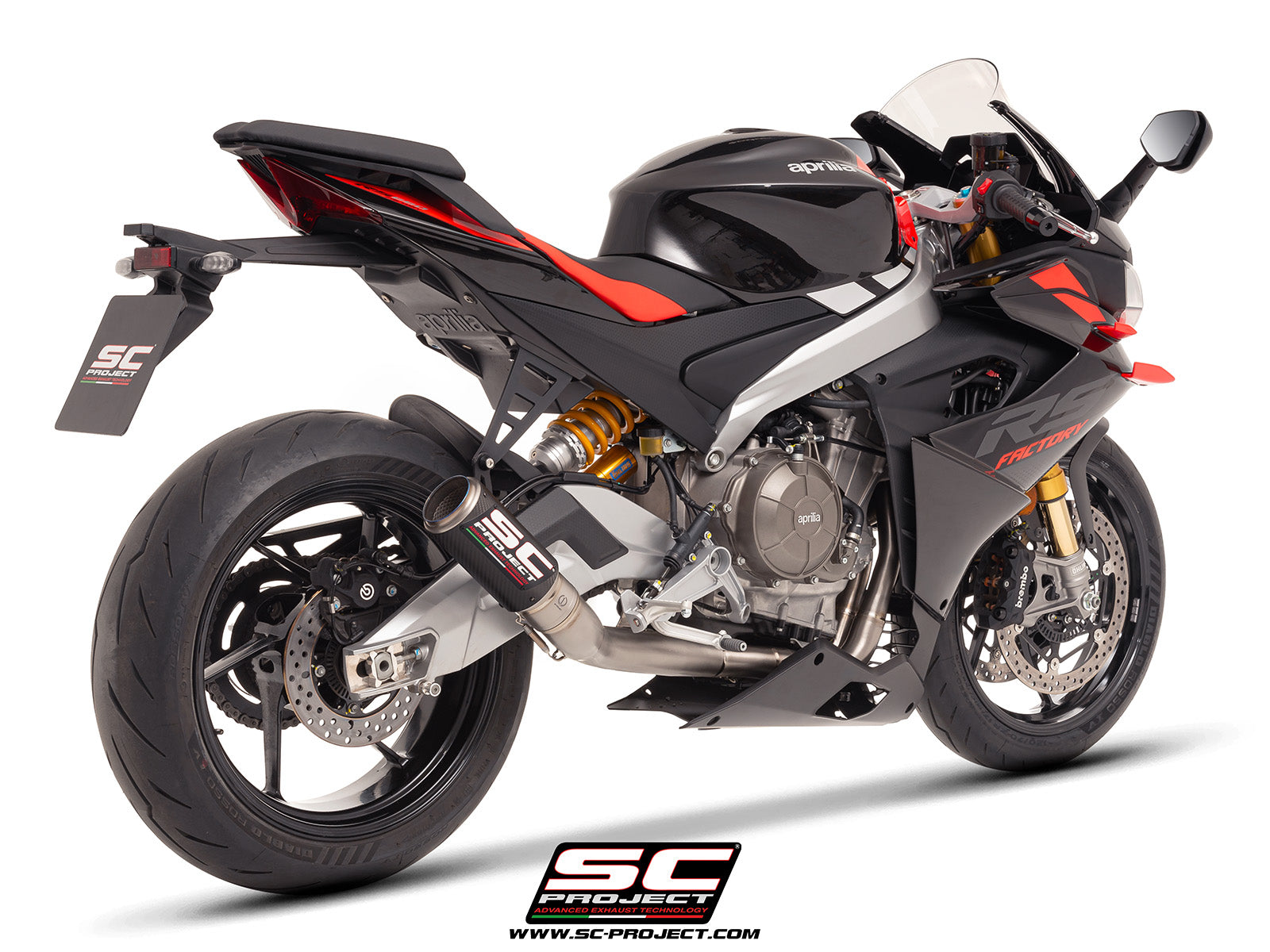 【正規輸入代理店】 SC-PROJECT - レーシング フルチタン フルエキゾーストシステム 2-1 & CR-T サイレンサー RS 660 '25-26 SCプロジェクト アプリリア サイレンサー