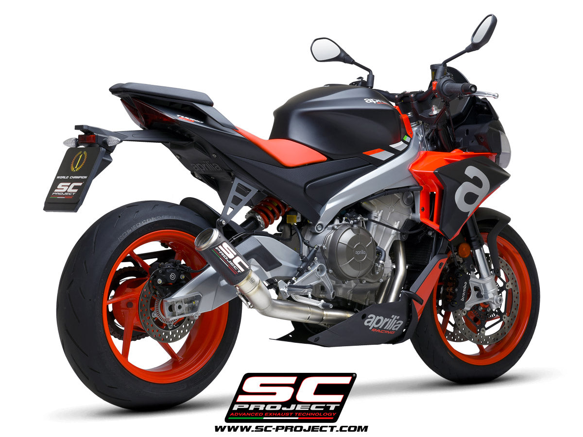 【正規輸入代理店】 SC-PROJECT - レーシング フルチタン フルエキゾーストシステム 2-1 & CR-T サイレンサー TUONO 660 '21-24 SCプロジェクト アプリリア トゥオーノ660 サイレンサー|iMotorcycle Japan 店