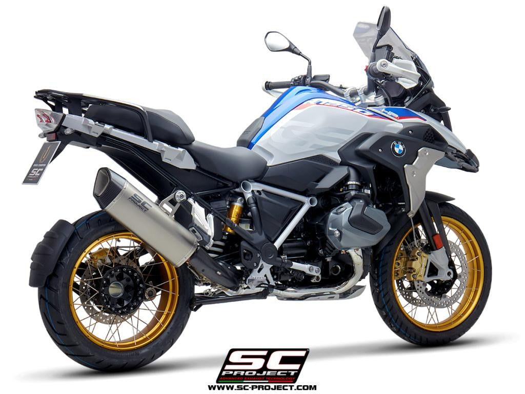 【正規輸入代理店】 SC-PROJECT - SC1-R GT スリップオンサイレンサー (ユーロ4対応 / 消音バッフル付属) R 1250 GS '19-20 SCプロジェクト ビーエムダブリュー サイレンサー｜iMotorcycle Japan 店