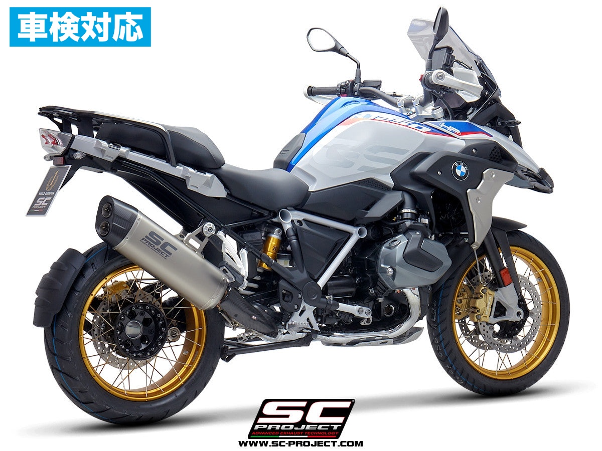 【国内在庫】 SC-PROJECT - アドベンチャー スリップオンサイレンサー (公道走行可 / ユーロ5対応 / 純正キャタライザー対応) R 1250 GS / ADVENTURE '20-24 SCプロジェクト サイレンサー 車検対応