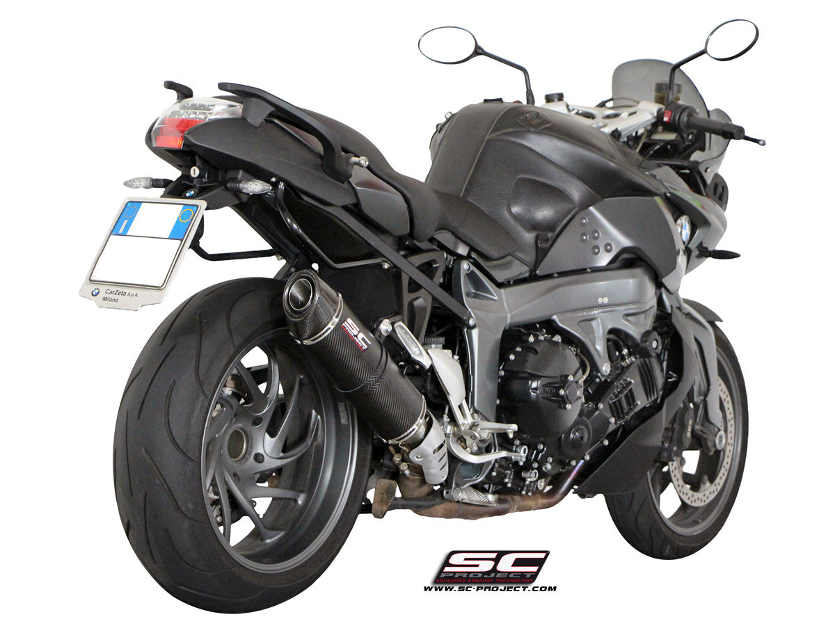 【国内在庫】 SC-PROJECT - オーバル スリップオンサイレンサー (消音バッフル付属) K 1300 R / S '09-16 SCプロジェクト ビーエムダブリュー サイレンサー