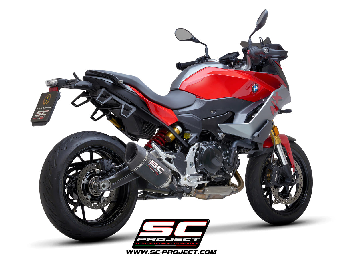 【正規輸入代理店】 SC-PROJECT - SC1-R スリップオンサイレンサー (ユーロ5対応 / 消音バッフル付属) F 900 XR '20-24 SCプロジェクト ビーエムダブリュー サイレンサー｜iMotorcycle Japan 店