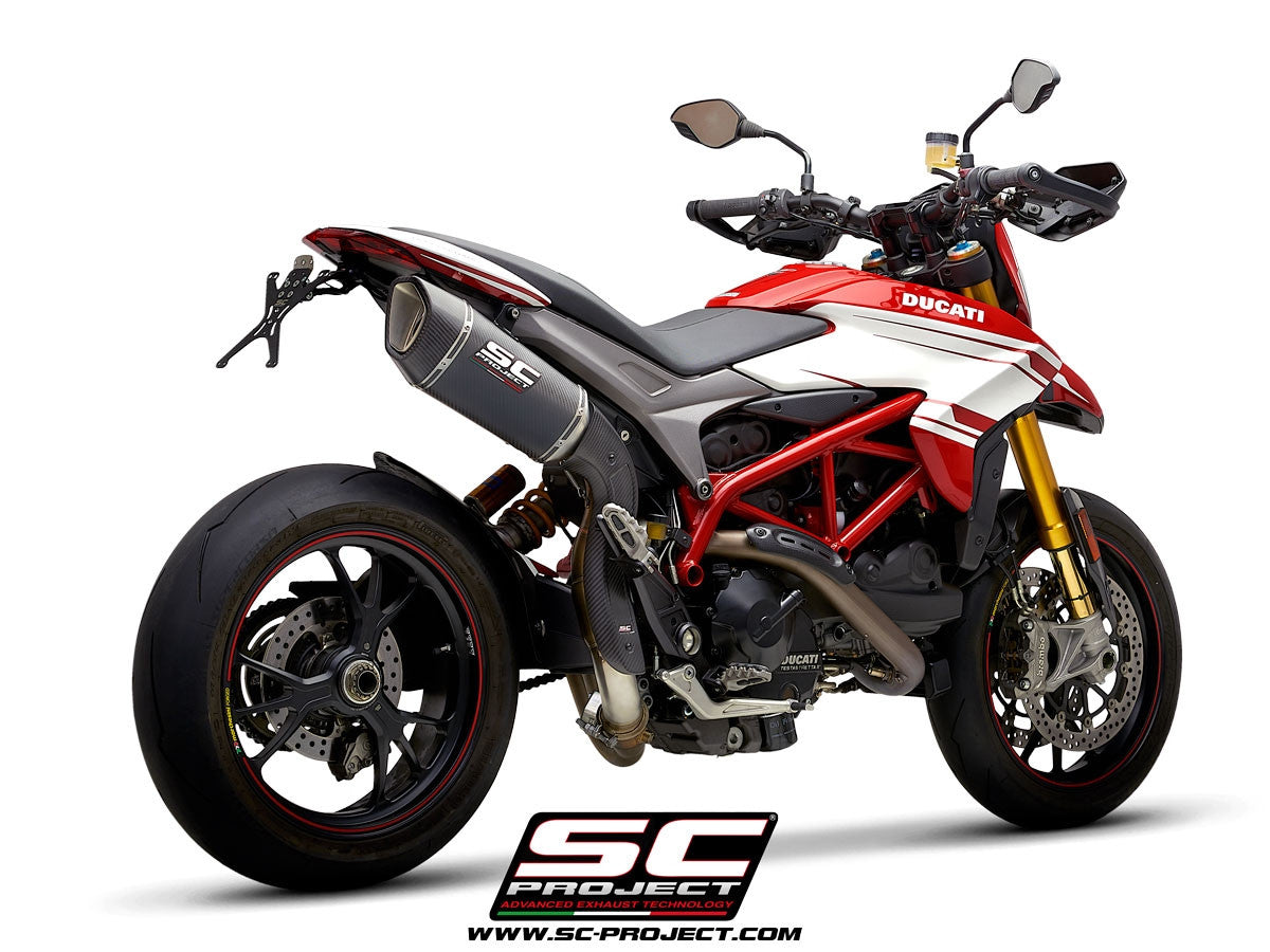 【正規輸入代理店】 SC-PROJECT - SC1-R スリップオンサイレンサー (ユーロ4対応 / 消音バッフル付属) HYPERMOTARD 939 / SP '16-18 SCプロジェクト ドゥカティ サイレンサー|iMotorcycle Japan 店