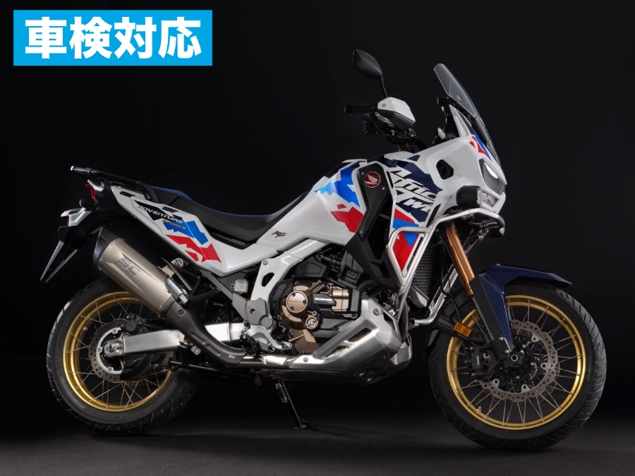【国内在庫】 SC-PROJECT - アドベンチャー R スリップオンサイレンサー (公道走行可 / ユーロ5対応 / 純正キャタライザー対応) CRF1100L AFRICA TWIN / ADVENTURE '24-26 サイレンサー 車検対応