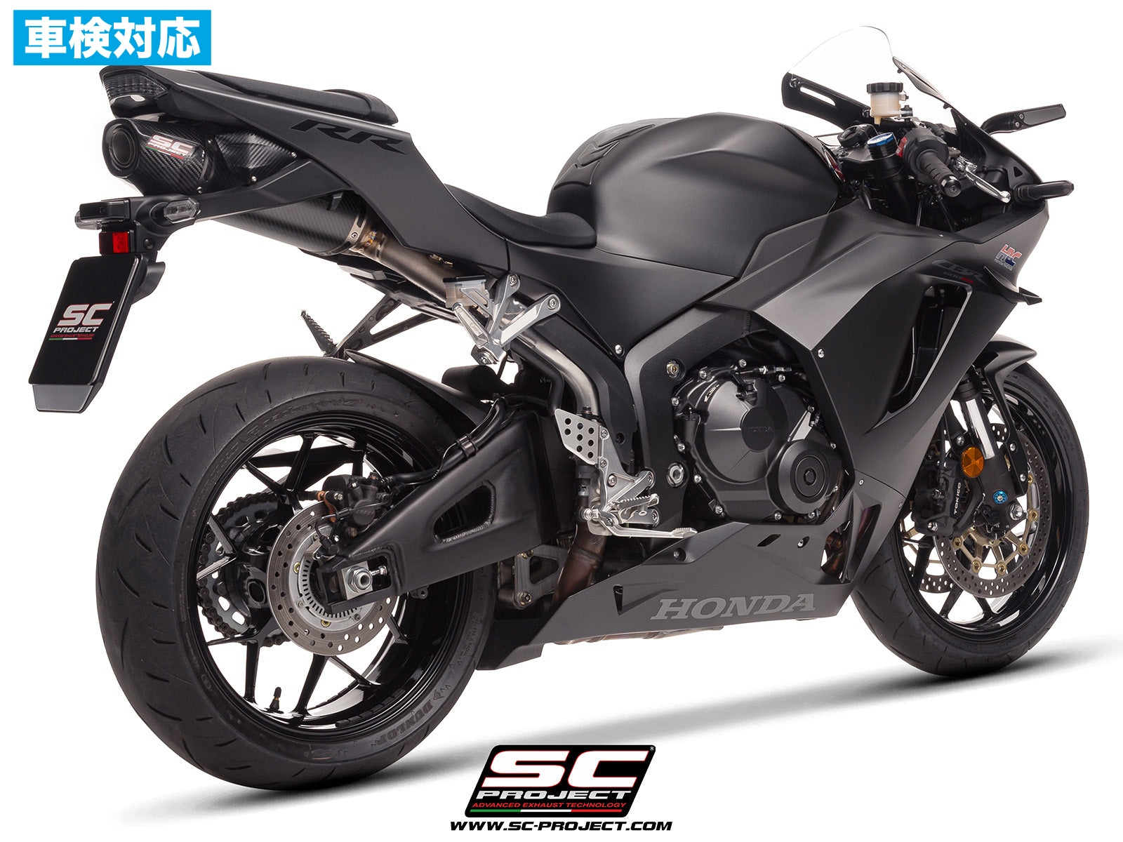 【正規輸入代理店】 SC-PROJECT - SC-RR スリップオンサイレンサー (公道走行可 / ユーロ5+ 対応 / 純正キャタライザー対応 / パイプヒートガードなし) CBR600RR '21-26 サイレンサー 車検対応｜iMotorcycle Japan 店 93,775円