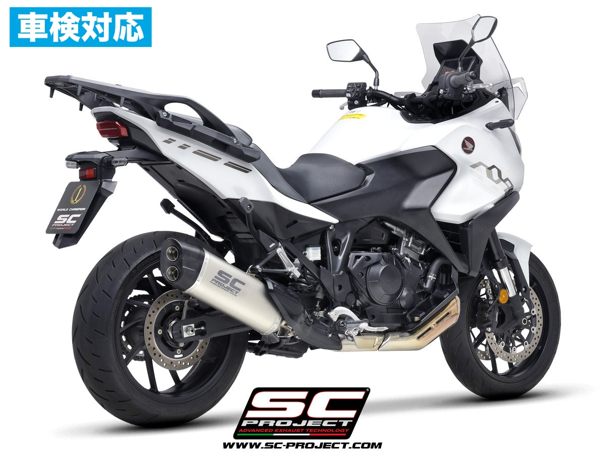 【正規輸入代理店】 SC-PROJECT - アドベンチャー スリップオンサイレンサー (公道走行可 / ユーロ5対応 / 純正キャタライザー対応) NT1100 '22-24 SCプロジェクト ホンダ サイレンサー 車検対応