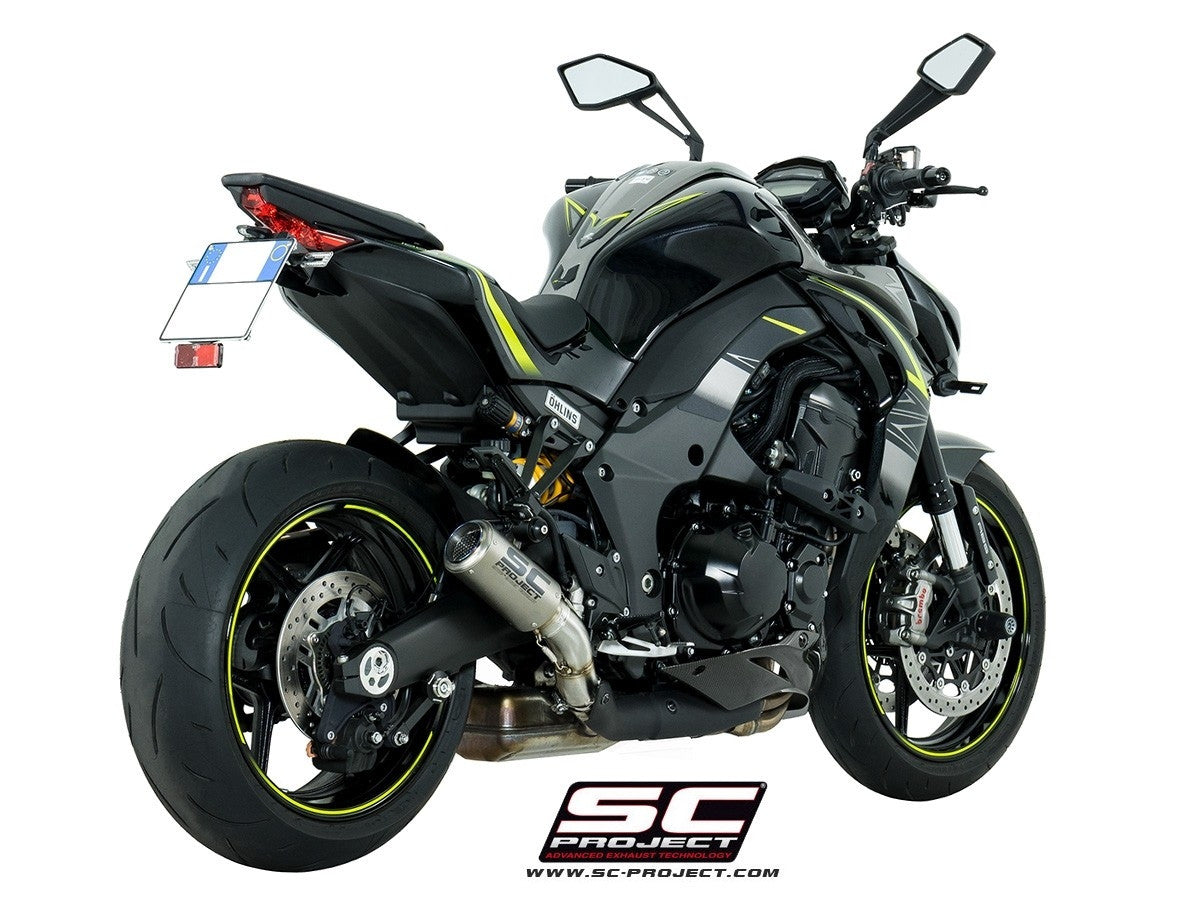 【正規輸入代理店】 SC-PROJECT - CR-T ツイン スリップオンサイレンサー (純正キャタライザー対応) Z1000 '17-21 SCプロジェクト カワサキ サイレンサー