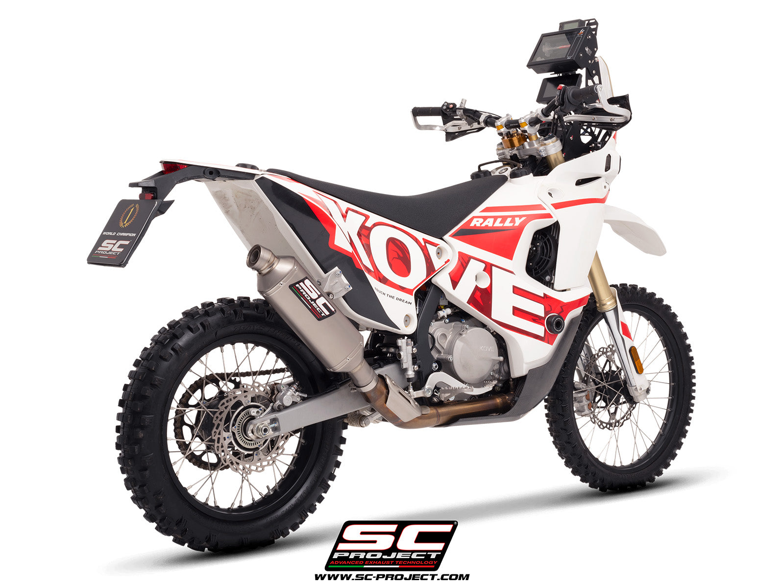 【正規輸入代理店】 SC-PROJECT - ラリーレイド スリップオンサイレンサー (消音バッフル付属) 450 RALLY '23-25 SCプロジェクト コーベ 450ラリー サイレンサー｜iMotorcycle Japan 店