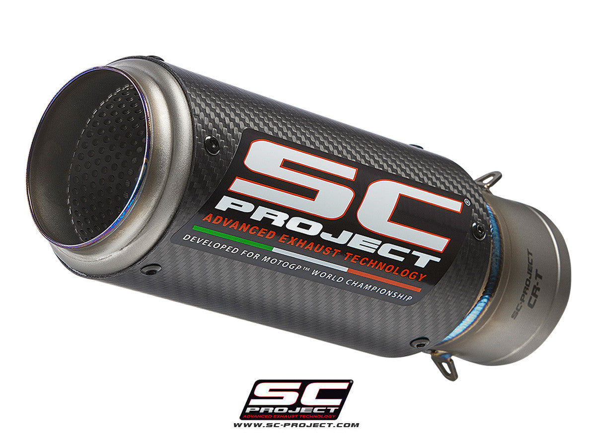 【国内在庫】 SC-PROJECT - CR-T スリップオンサイレンサー 汎用 SCプロジェクト 汎用 サイレンサー