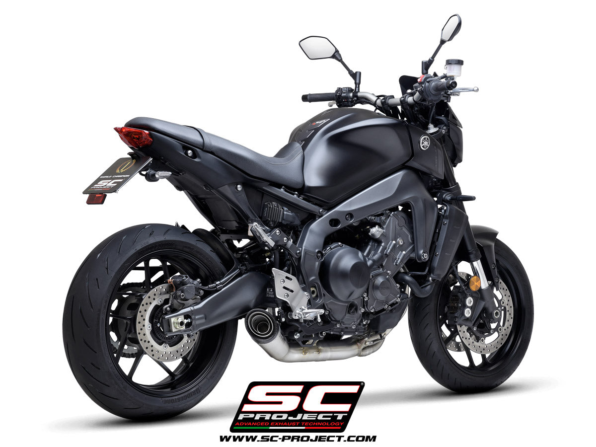 【国内在庫】 SC-PROJECT - フルエキゾーストシステム 3-1 & S1 サイレンサー (消音バッフル付属) MT-09 '21-23 SCプロジェクト ヤマハ サイレンサー