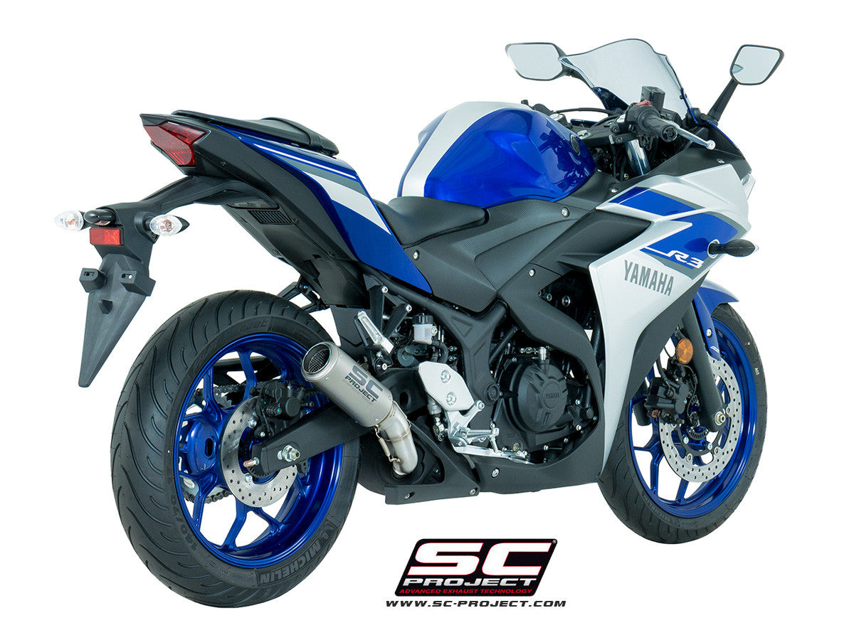 【正規輸入代理店】 SC-PROJECT - CR-T スリップオンサイレンサー YZF-R25 / R3 '15-21 SCプロジェクト ヤマハ サイレンサー