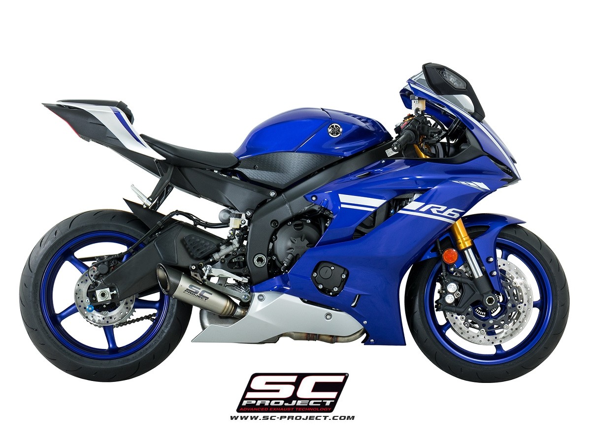 楽天市場 正規輸入代理店 Sc Project Scプロジェクト S1 スリップオン サイレンサー Yamaha Yzf R6 17 19 ユーロ4対応 純正キャタライザー対応 Imotorcycle Japan 楽天市場店