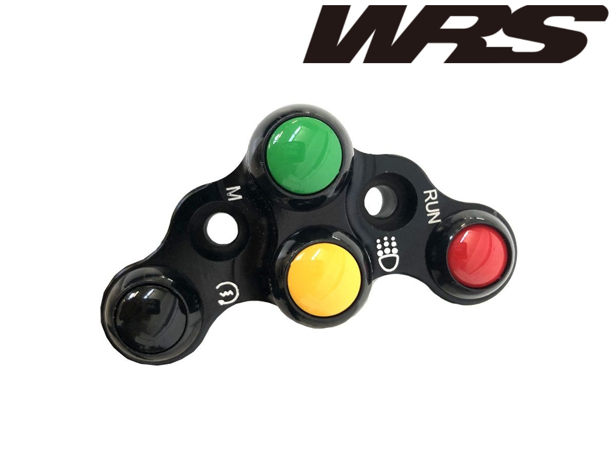 【正規輸入代理店】 WRS - 4ボタンレーシングスイッチ 右ハンドル側 (ストリート用) RS 660 '20-23 アプリリア