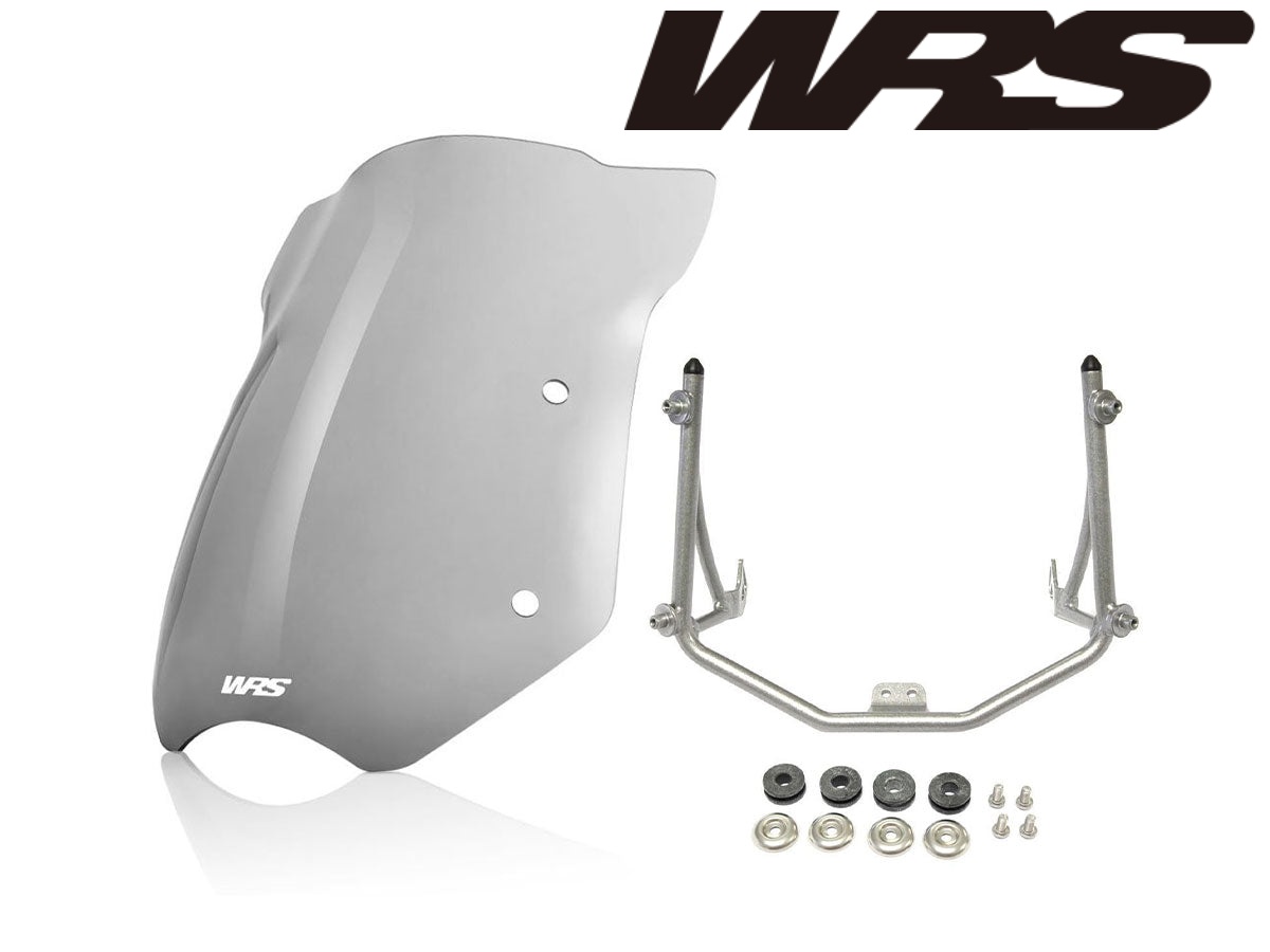 【正規輸入代理店】 WRS - ウインドスクリーン (ツーリングハイタイプ) & 専用サポートフレーム R 1200 R '11-14 ビーエムダブリュー シールド ウィンドシールド ウィンドガード 風防