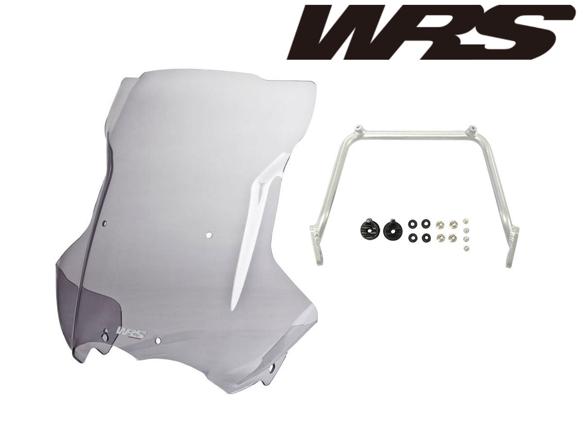 【正規輸入代理店】 WRS - ウインドスクリーン (ツーリングタイプ) & 専用サポートフレーム R 1200 GS '04-12 ビーエムダブリュー シールド ウィンドシールド ウィンドガード 風防|iMotorcycle Japan 店