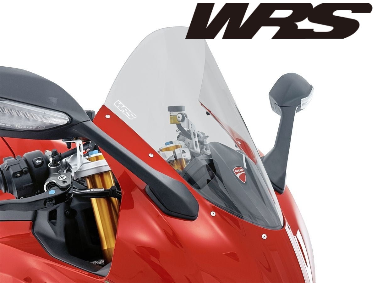 【国内在庫】 WRS - ウインドスクリーン (レースハイタイプ) PANIGALE V2 / S '25-26 ドゥカティ パニガーレV2 シールド ウィンドシールド ウィンドガード 風防