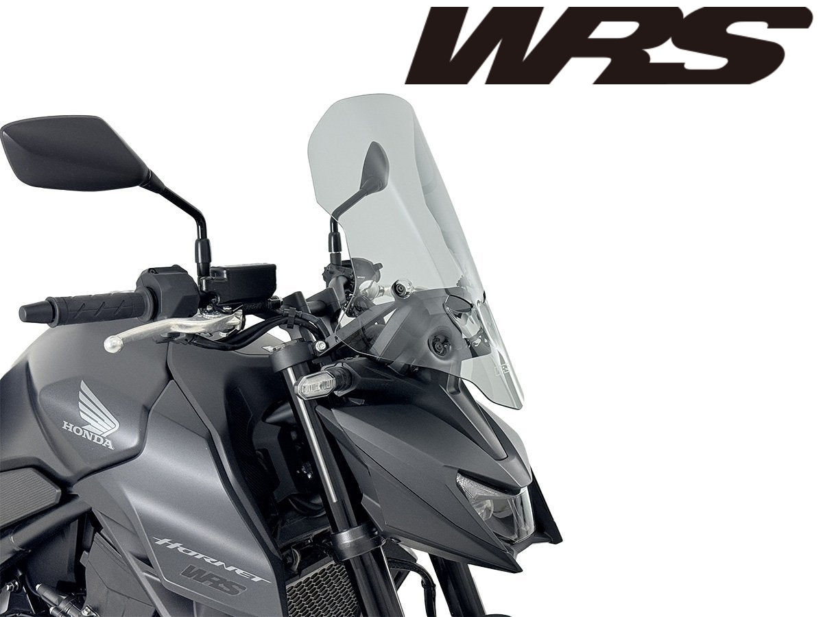 【正規輸入代理店】 WRS - ウインドスクリーン (ツーリングタイプ) & 専用サポートフレーム CB750 HORNET '25-26 ホンダ CB750ホーネット シールド ウィンドシールド ウィンドガード 風防