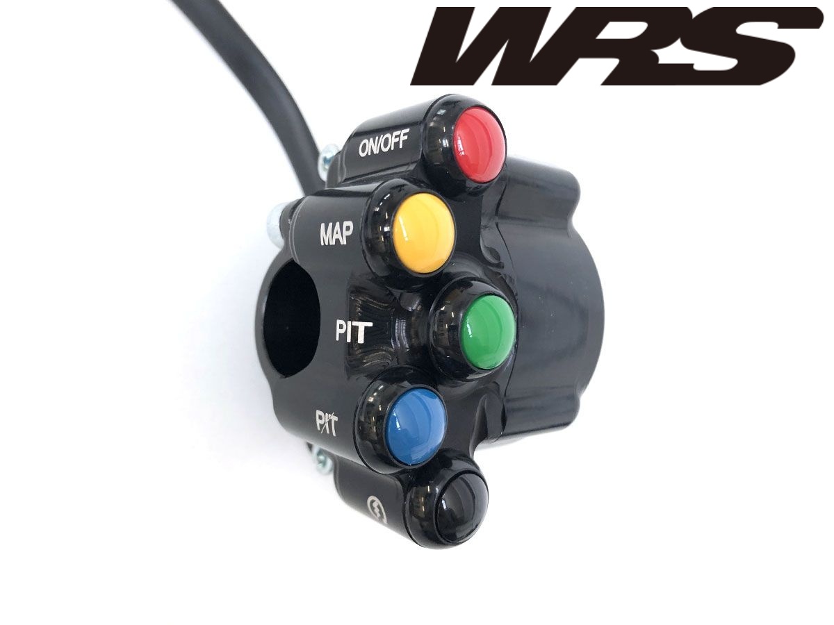 【国内在庫】 WRS - 5ボタンスイッチ一体型スロットルホルダー CBR1000RR-R '20-22 (スタンダードモデル専用) ホンダ CBR1000RR-Rファイヤーブレード/SP