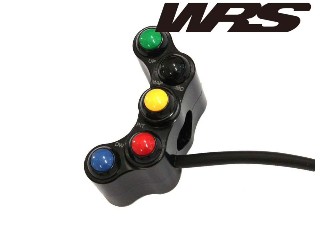【正規輸入代理店】 WRS - 5ボタンレーシングスイッチ 左ハンドル側 (レース用) ZX-10R / RR / SE '16-20 カワサキ｜iMotorcycle Japan 店