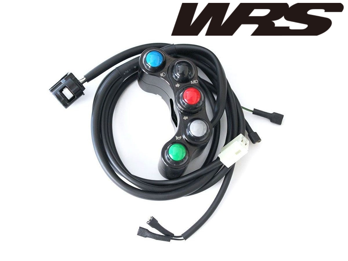 【正規輸入代理店】 WRS - 7ボタンレーシングスイッチ 左ハンドル側 (ストリート用) YZF-R1 '15-19 ヤマハ