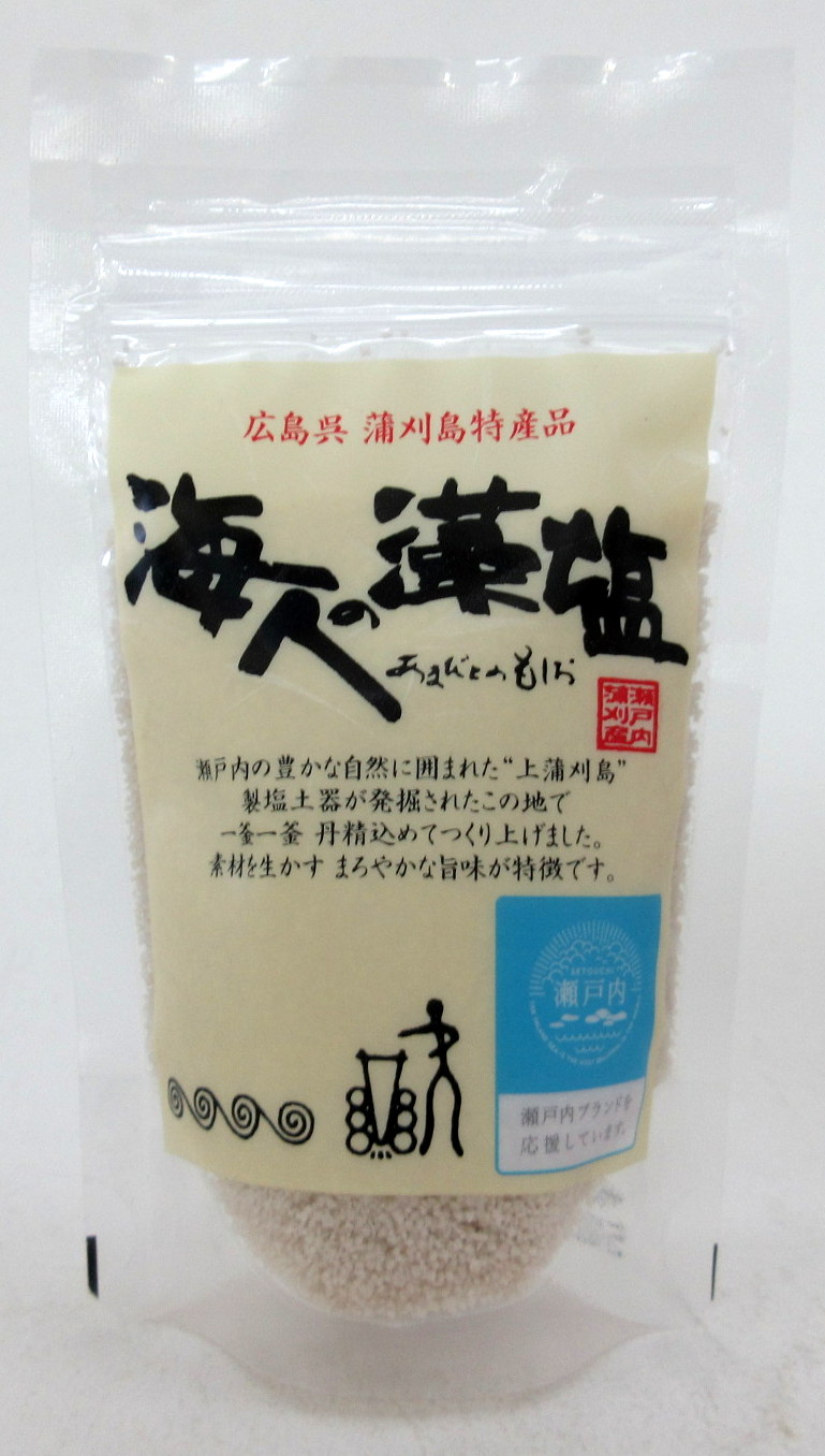 楽天市場】海人の藻塩 100g×3個 蒲刈物産 広島 呉 蒲刈島特産