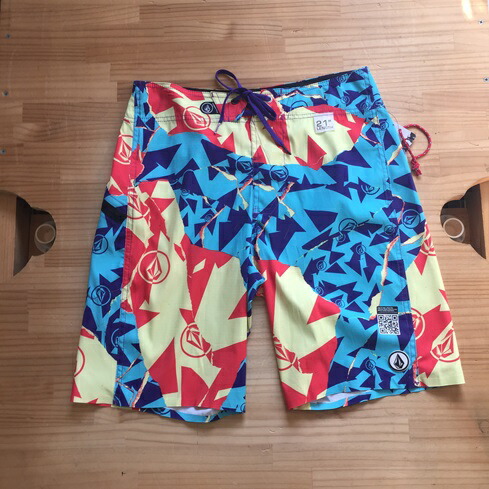 VOLCOM ボルコム 海食パン メンズ サーフズボン下 ゲーム盤さる股引き 水陸両用 海 川遊び 夏 TORNLOSKY BRDSHT 定め事品【貨物輸送無料】