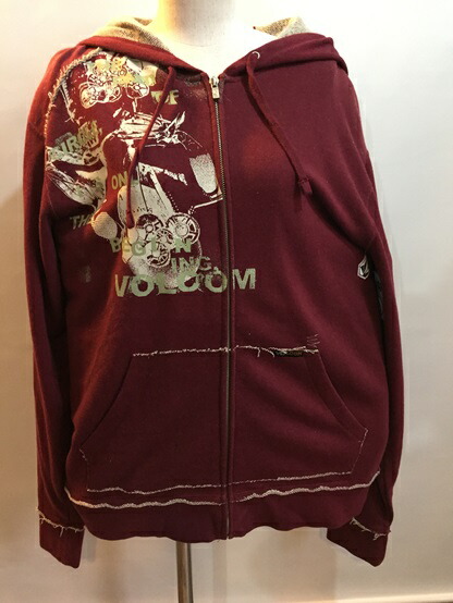 VOLCOM HEAD ROOM SLIM HOOD ZIP パーカー 調教師 新品 型挙げ句の果て 【貨物輸送無料】