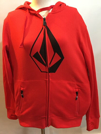 VOLCOM JLA STONE ZIP FLEECE パーカー 調教師 新品 型挙げ句の果て 【貨物輸送無料】