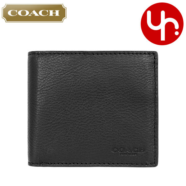 楽天市場】コーチ COACH 財布 二つ折り財布 F75006 チャコール