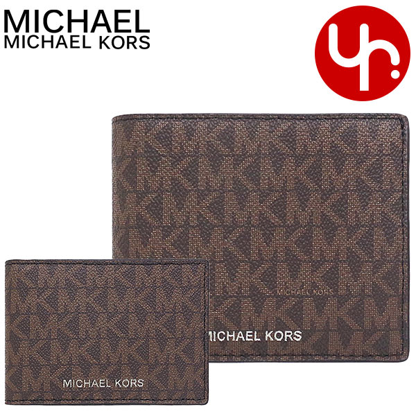 Michael Kors 二つ折り財布 ブラウン/グレー 楽天市場】【ポイント10倍 9/13 0時-9/16 0時迄】マイケルコース