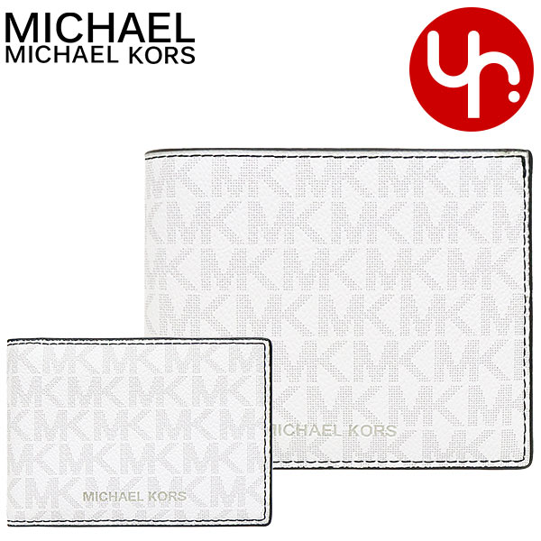 MICHAEL KORS 二つ折り財布 ホワイト MICHAEL KORS 二つ折り財布 ホワイト