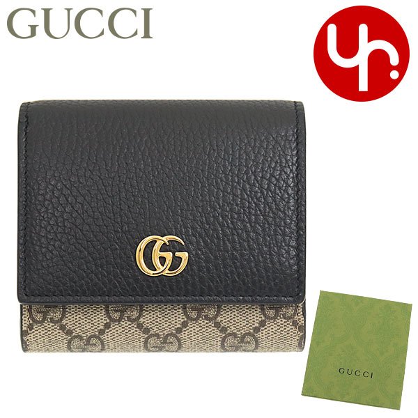 【値下げ】GUCCI GGキャンバス 二つ折り財布　グッチ財布 GGキャンバス グッチ 財布 GUCCI 二つ折り財布 レディース