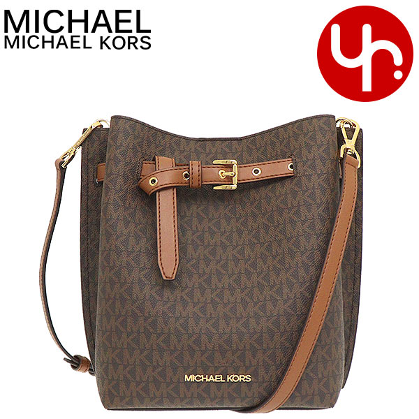 【楽天市場】マイケルコース MICHAEL KORS バッグ ショルダーバッグ 35H0GU5M5B ブラウン 特別送料無料 エミリア