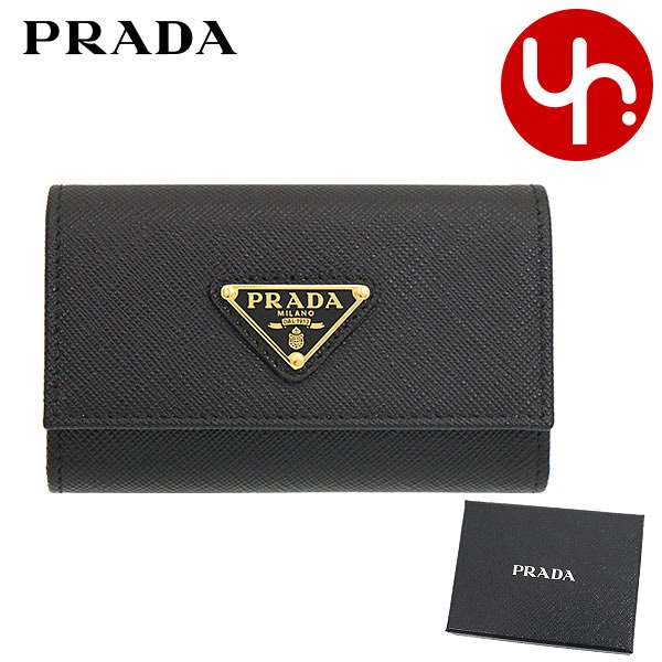 楽天市場】プラダ PRADA キーケース 6連 VITELLO MOVE NERO 黒