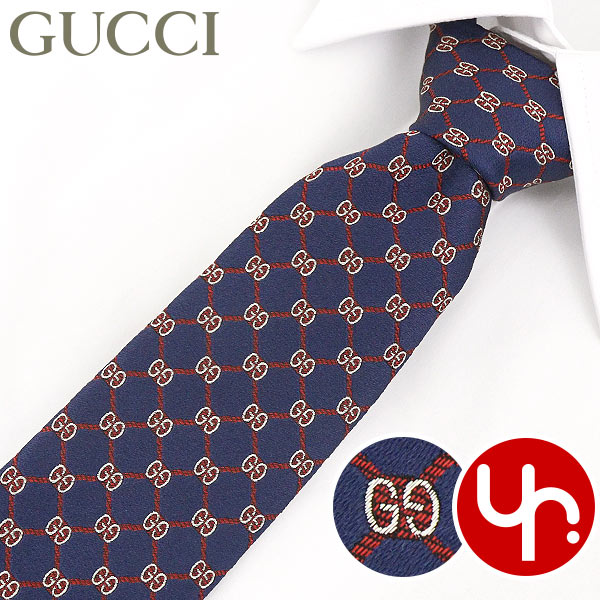 Gucci - GUCCI グッチ G.G柄 ランバスチェック ネクタイ シルク100%の+