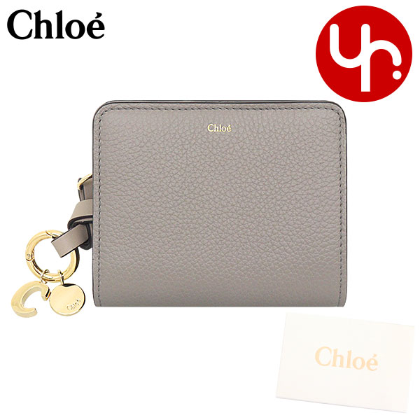 保証 クロエ chloe 財布 二つ折り財布 CHC22WP765 F57 カシミアグレー