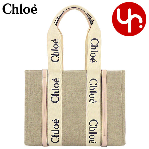 楽天市場】25SSモデルクロエ Chloe WOODY ミディアム プリント