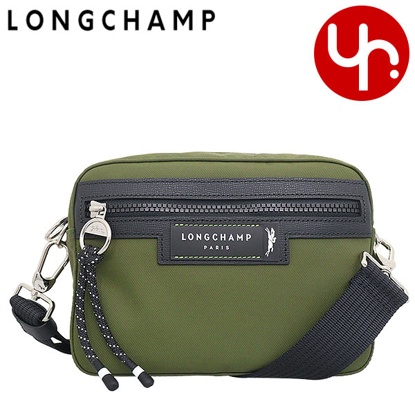 LONGCHAMP ロンシャン メッセンジャーバッグ ナイロン カーキ 317 LONGCHAMP ロンシャン メッセンジャーバッグ ナイロン カーキ