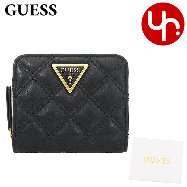 楽天市場】ゲス GUESS 財布 二つ折り財布 QA874841 ブラック