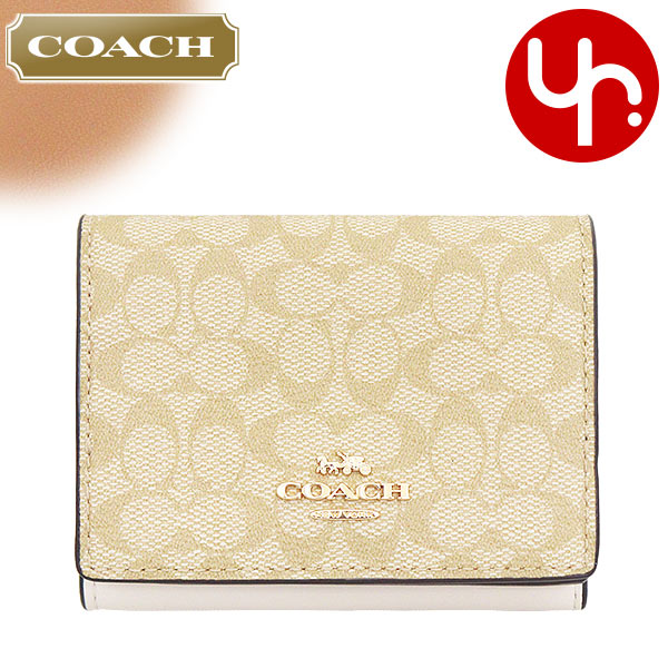 COACH ３つ折り財布【人気】レオパードライトサドル 楽天市場】コーチ COACH 財布 三つ折り財布 F07285 7285 ライト