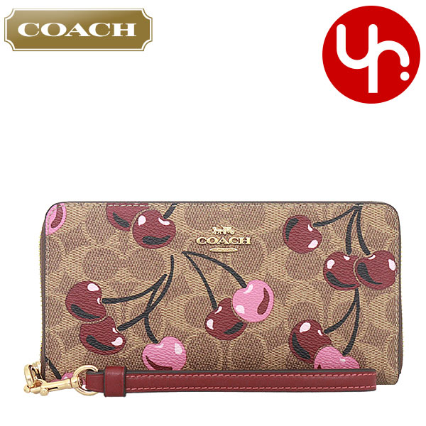 COACH シグネチャー シャンブリー ストラップ付き 長財布 CH369 co-ko230303-2.jpg