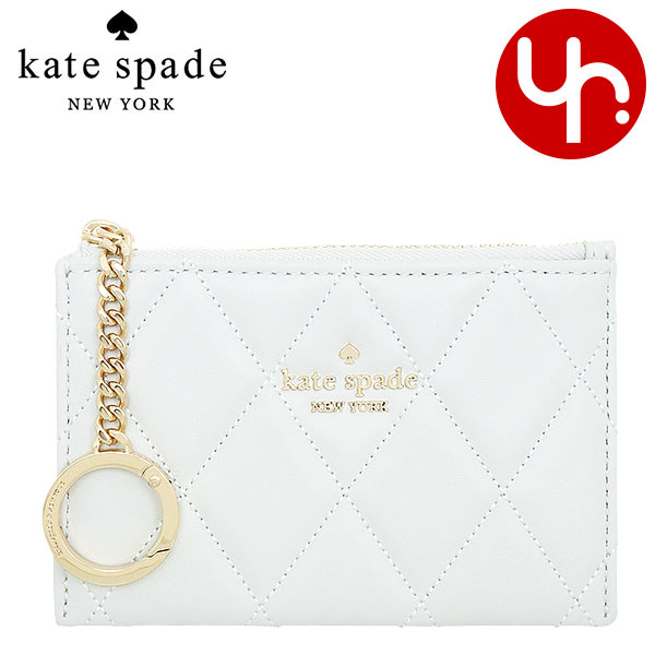 【未使用美品】ケイトスペード　カードケース　ホワイトピンク ケイトスペード KATE SPADE カードケース 名刺入れ パスケース