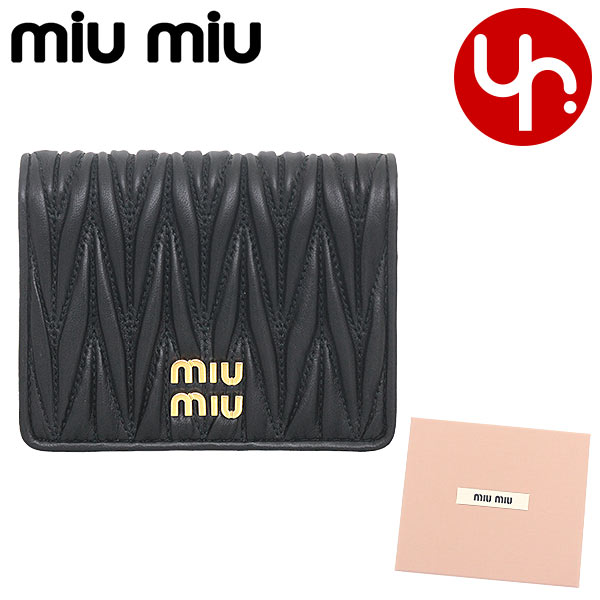 楽天市場】ミュウミュウ miumiu 財布 二つ折り財布 5ML522 2FPP