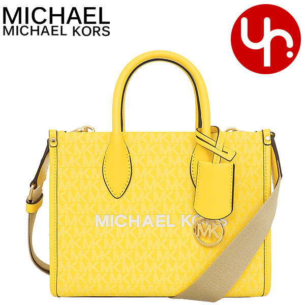 MICHAEL KORS イエローパターンショルダーバッグ　新品未使用 マイケルコース ショルダーバッグ イエロー 黄色い カメラバック