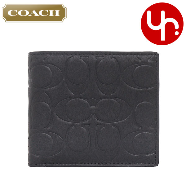 楽天市場】コーチ COACH 財布 二つ折り財布 F75006 チャコール
