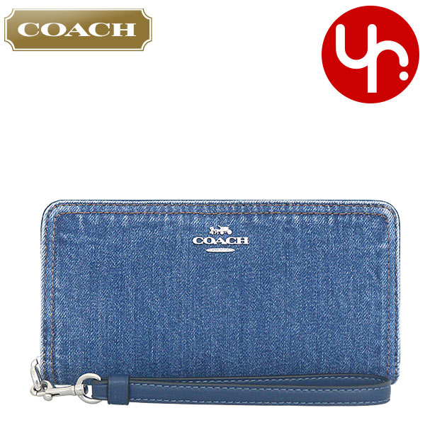 【新品未使用】COACH コーチ CH369 ブルー デニム シャンブレー 楽天市場】コーチ COACH 財布 長財布 FCH369 CH369 デニムマルチ